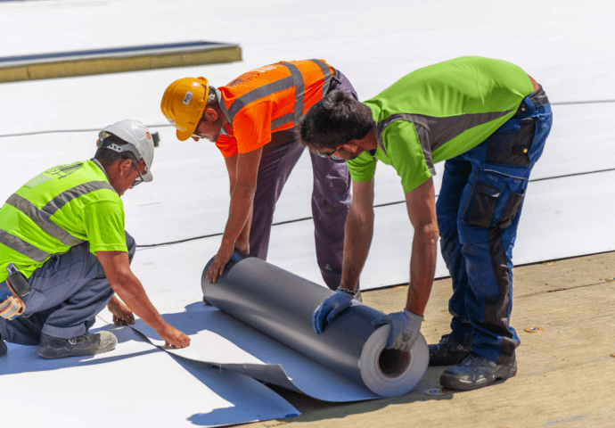 Membrane installation