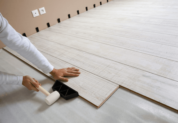 Installing Laminate Parquet