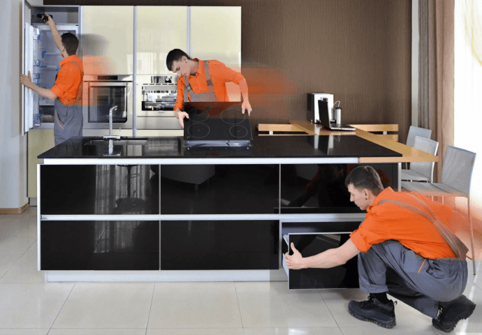 Kitchen installation