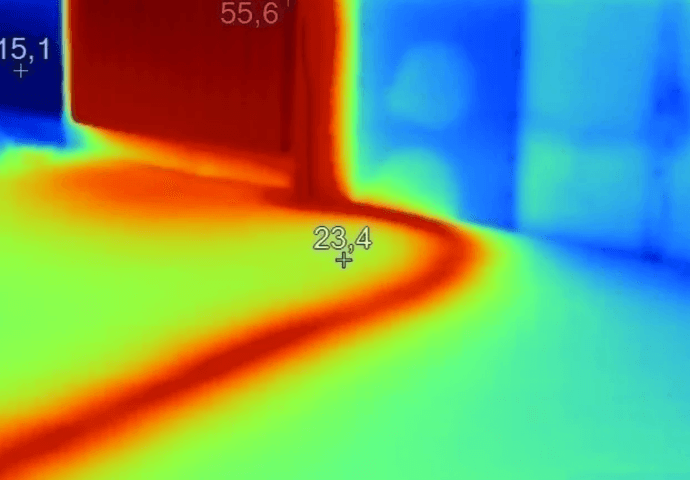 Leaking pipes in the house