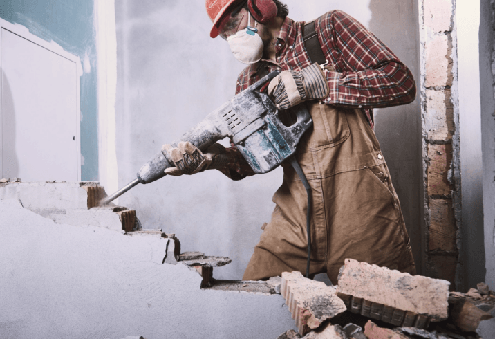 Dismantling work