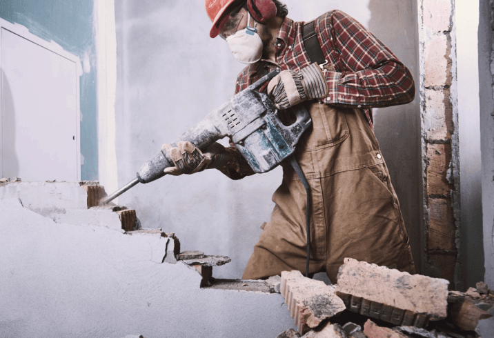 Dismantling work