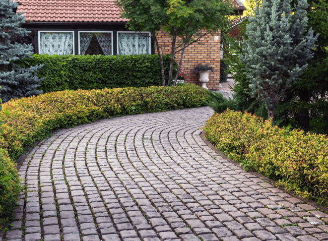 Landscaping and interlocking